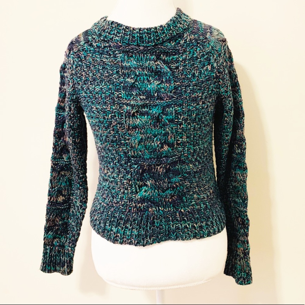 Sam & Lavi cropped knit sweater size small